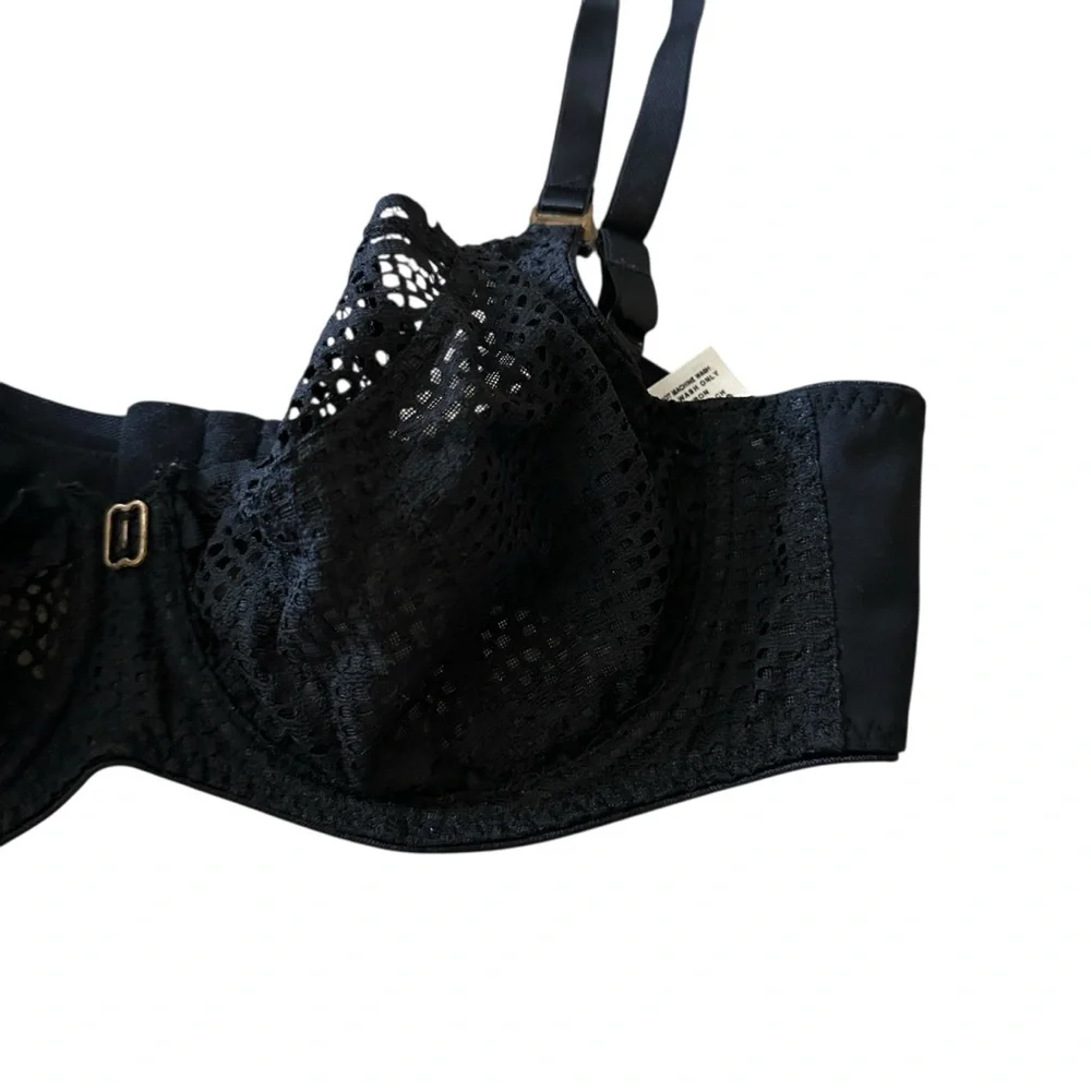 Freya Elegant Black Lace Bra size 34C